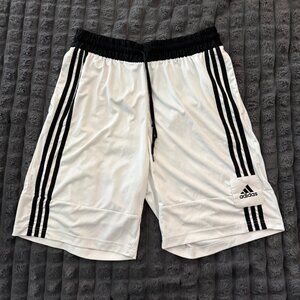 Adidas white shorts